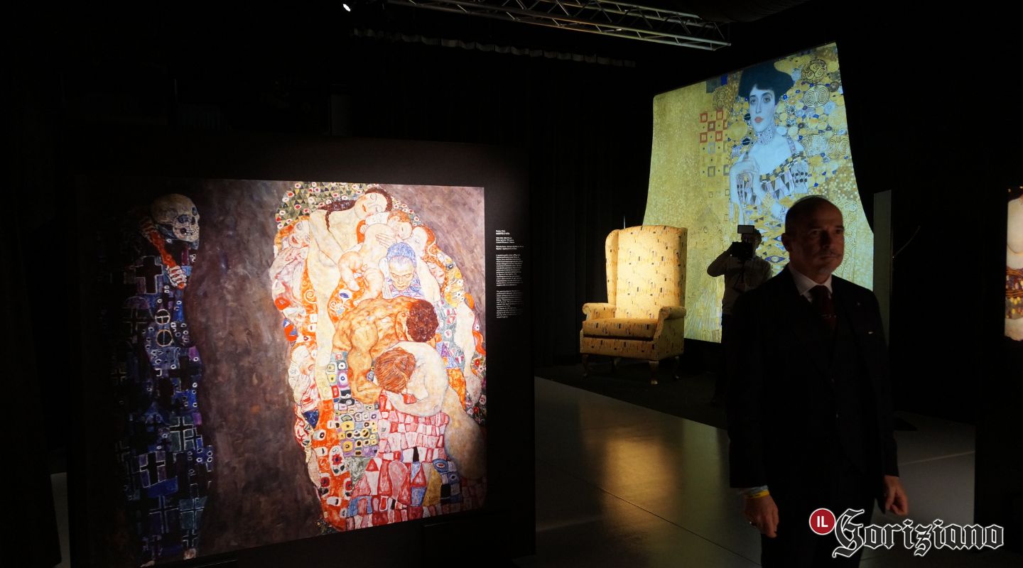 Immagine per Dentro i colori di Gustav Klimt, apre la mostra tra arte e musica al Tiare